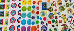 1000+ STICKER Lot, Sandylion Hallmark Crafters Corner American Greetings TREND
