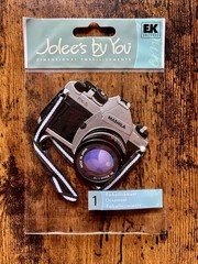 New EK Success Jolee’s By You Collection Camera Dimensional Scrapbook Sticker