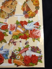 1800s Vintage Victorian Die Cut Scrapbook Die Cuts Wedding Noel, MO/103b