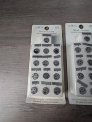 Set Of 3 New Karen Foster Brad-itudes Crafting Scrapbooking Supplies Sets 2,3,4
