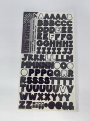 Creative/Making Memories ABC/123 Bold Large Number and Letter Stickers 7 Sheets