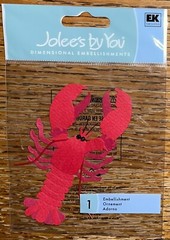 RARE Jolees LOBSTER Red Live marine crustacean Ocean Sea Fishing Maine Boston
