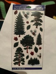 Sticko Themed Stickers-Majestic Trees 19 Pieces