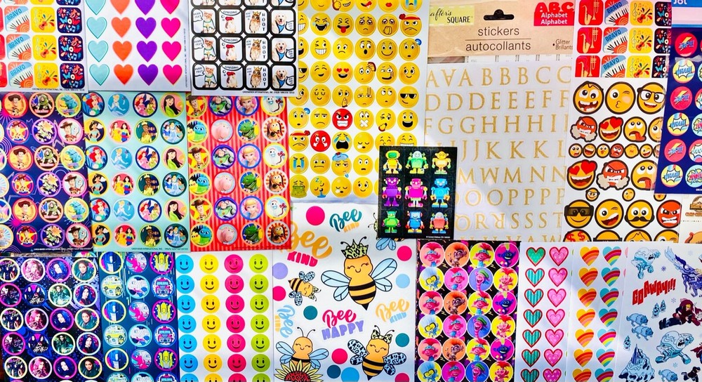 Wholesale! Stickers Kit Set Planner Craft Scrapbook Variety Themes | 1289+ Pcs.