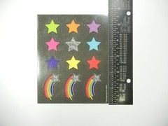 Stars & Shooting Stars Chalkboard Style Stickers Carson Dellosa