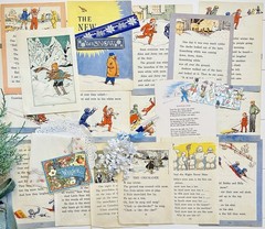 VTG Ephemera New Years Eve Winter Junk Journal Audubon Bird Bk Plates Pack #80+