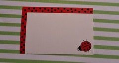 50 Vintage Florist Gift Encloser Cards Ladybug Flowers Journal Scrapbooking