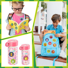 1200 Pieces Reward Stickers for Teachers, Adorable Fruit Incentive Stickers Enco