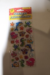 Foil Puffy Baby Sea Animals Sea Horse Dolphin Angle Fish Sea Turtle Scrapbooking