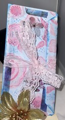 OOAK Junk journal + 1 Signature + Ephemera Box W Lace, Beads Handmade Pieces