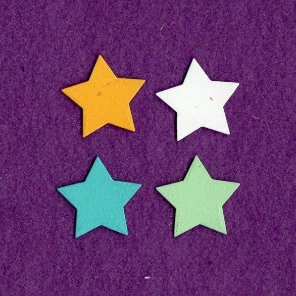 SHAPES STAR 1 die cuts jack-o-lantern scrapbook cards