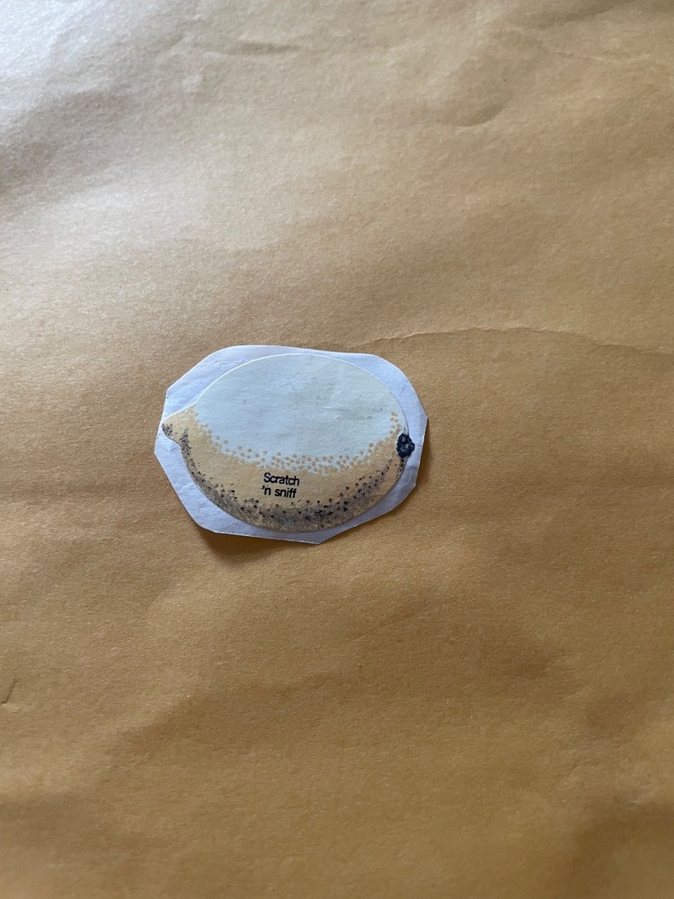 Vintage 1980s 3M Lemon Sticker