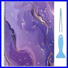 Large Reusable Sticker Book Collecting Album 8.5 x 11 Inch Sticker Storage Or…