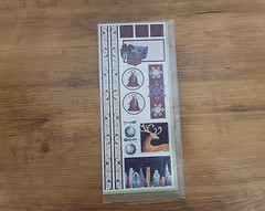 6 PC LOT Creative Memories Cottage Jumbo Great Lengths Stickers Power Palette