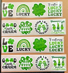 IRISH SAINT PATRICK’S DAY, 16 BEAUTIFUL STICKERS #LUCKY