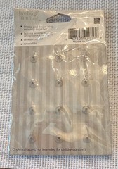 7gypsies Scrapbook Nails Snap-On Paper-Crafting Fasteners Metal Silver 67501