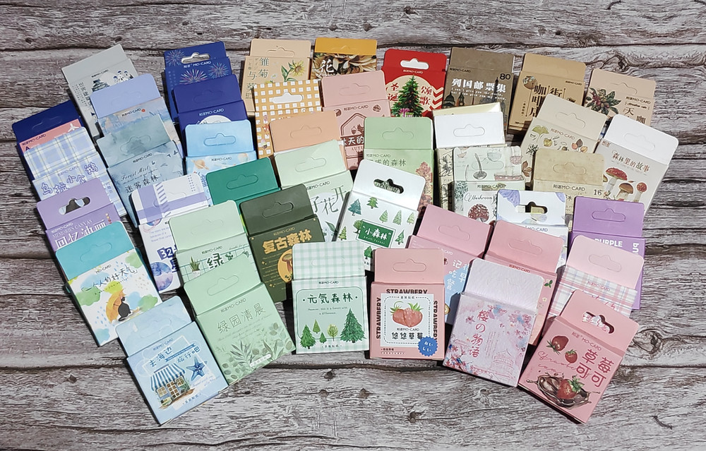 Planner & Scrapbook Stickers – 46 per box – 165+ designs – UK Stock – Mo Card