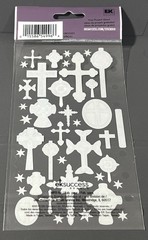 Scrapbooking Stickers by Sticko Foiled Crosses Cross Symbols