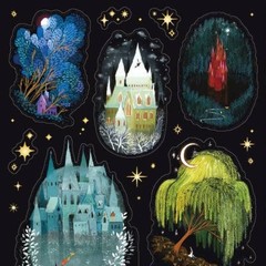 Stickii – Enchanted Castle Stickers – Fairytale Fantasy Sticker Sheet – Crafts