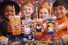 Halloween Animal Sticker Set – 64 Piece