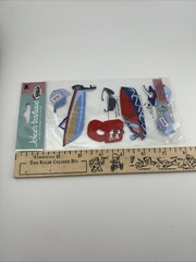 Jolee’s Botique Dimensional Scrapbook Stickers Motor Boating HTF!