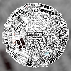 Quotes Stickers Vinyl Decal Motivational Sayings Sentiments Craft Pack Lot 50pc