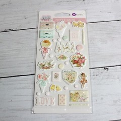 Prima Scrapbook Cardstock Paper Pack Pads 8×8 6×6 Journaling Magic Love Lot