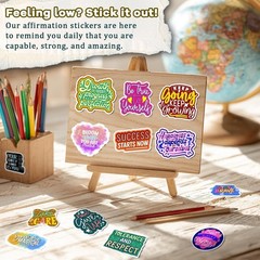 300PCS Motivational Inspirational Positive Affirmation Stickers Vision Board