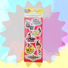 VINTAGE STICKETY DOO DA JIMMY NEUTRON 3 STICKER SHEET SETS 2002 Nickelodeon