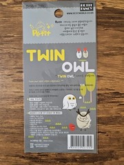 Petit Fancy Twin Owl Cute Kawaii Stickers Korean Brand New