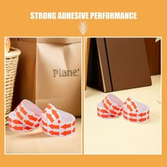 2 Rolls Fluorescent Arrow Stickers Labeling Colored Labels Floor Glow