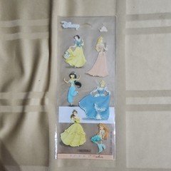 Disney Princess Scrapbooking Embellishments Lot Mixed Models Paper Metal Fabric