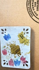 ACEO OOK mixed media art with watercolor 9 available