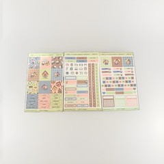 Hubman & Chubgirl | Three Little Pigs Planner Sticker Kit Hobonichi Cousin