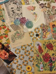 Floral Ephemera 50+ Pieces Vintage Flower Junk Journal Scrapbook Cottagecore Lot