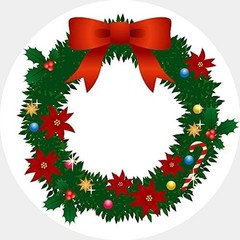 Scratch-Resistant 150 Pack of 2-Inch Round Christmas Stickers for Any Packaging