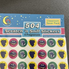 New Vintage Creative Teaching Press Scratch ‘N Sniff Saver Packs 1000+ Stickers
