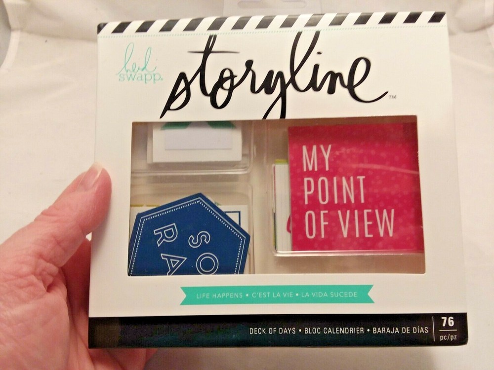 American Crafts Heidi Swapp Storyline NIB Deck of Days 76 Life Happens Scrapbook