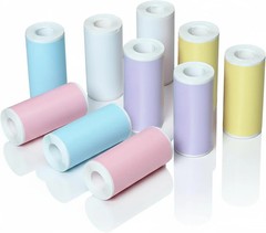 10 Pack Colorful Sticker Maker Refills Compatible with Hello Blink – DIY Sticker