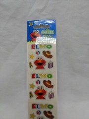 Sandy Lion Shiny Foil Elmo Stickers 1 Sheet