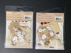 Lot of Scrapbooking And Craft Supplies. Paper Flowers, Stamps, Ephemera & More