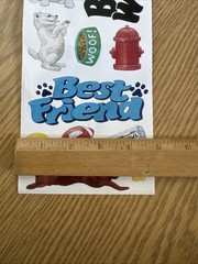 Dog Pet Sticker ROLL NRN Designs Scrapbook Stickers Best Friend, Dogs