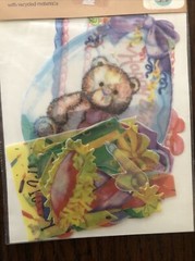 Paper Reflections Vellum Die Cuts Birthday Stickers