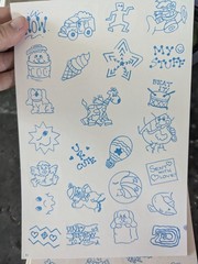 Vintage 80s 90s Color Your Own Stickers Sheets Lot Of 21 Pages Rainbows Bears