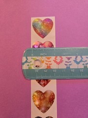 20 Beautiful Heart Stickers/Valentines Heart Stickers/Heart Shaped Stickers/Love