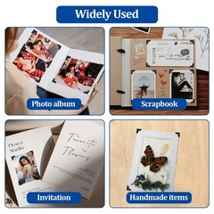 120 PCS Black Self Adhesive Photo Mounting Corners DIY Scrapbook Album Craft