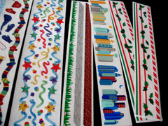 Scrapbooking Lot Gr Lengths Christmas Lights, Holly Days and Dazzle, Classic