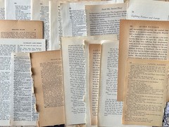 #731 -125+pcs WITCH W/ BROOM PEN SCRAP JUNK JOURNAL KIT REAL EPHEMERA – JOURNAL