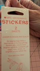 Vintage Mrs Grossmans Stickers Sparkle Jewel Hearts 2 Sheets New In Pack