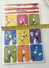 1000+ New Classroom Stickers Lot ~ Dr. Seuss Cat in the Hat, Smiley Faces, Bugs